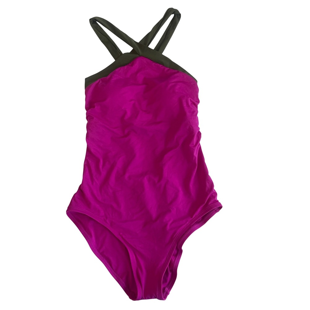 Trina Turk‎ NWOT Hi-Neck One Piece Swimsuit Women's Size 8